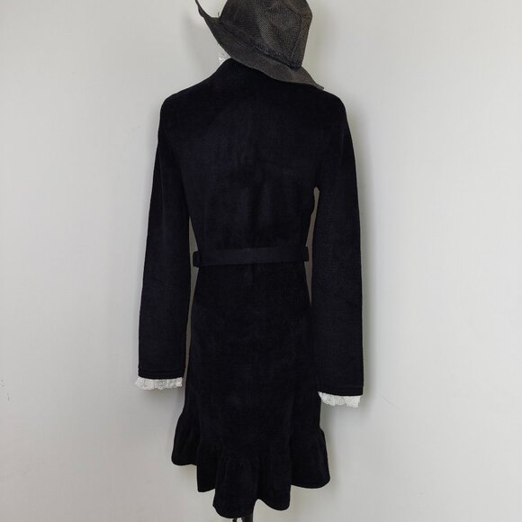 self-portrait Black Chenille Knit Mini Dress size S - Picture 6 of 13